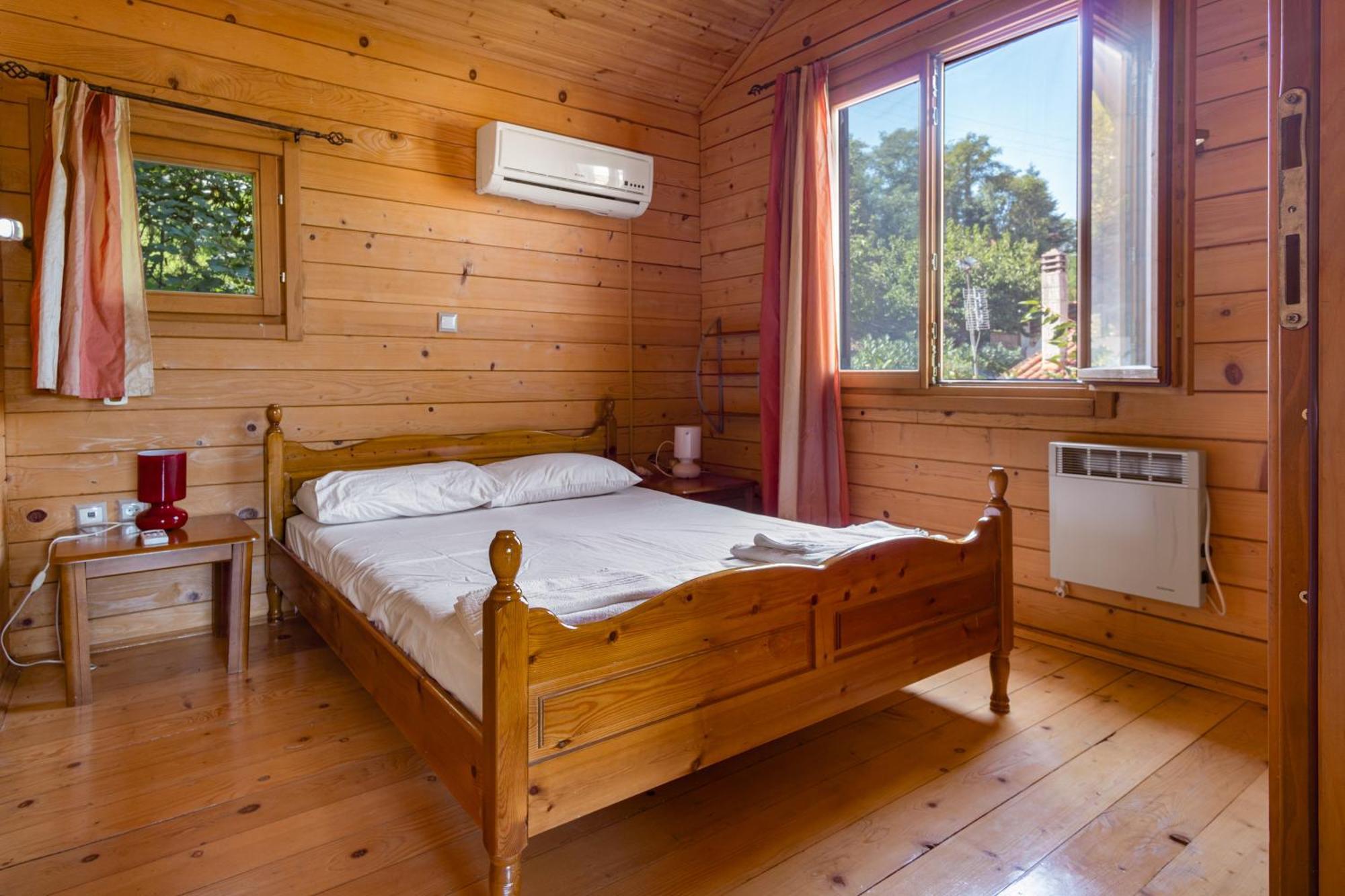 Zeus-Village Οικισμός Φινλανδικών Chalet Με Πισίνες & Γυμναστήριο Molos  المظهر الخارجي الصورة