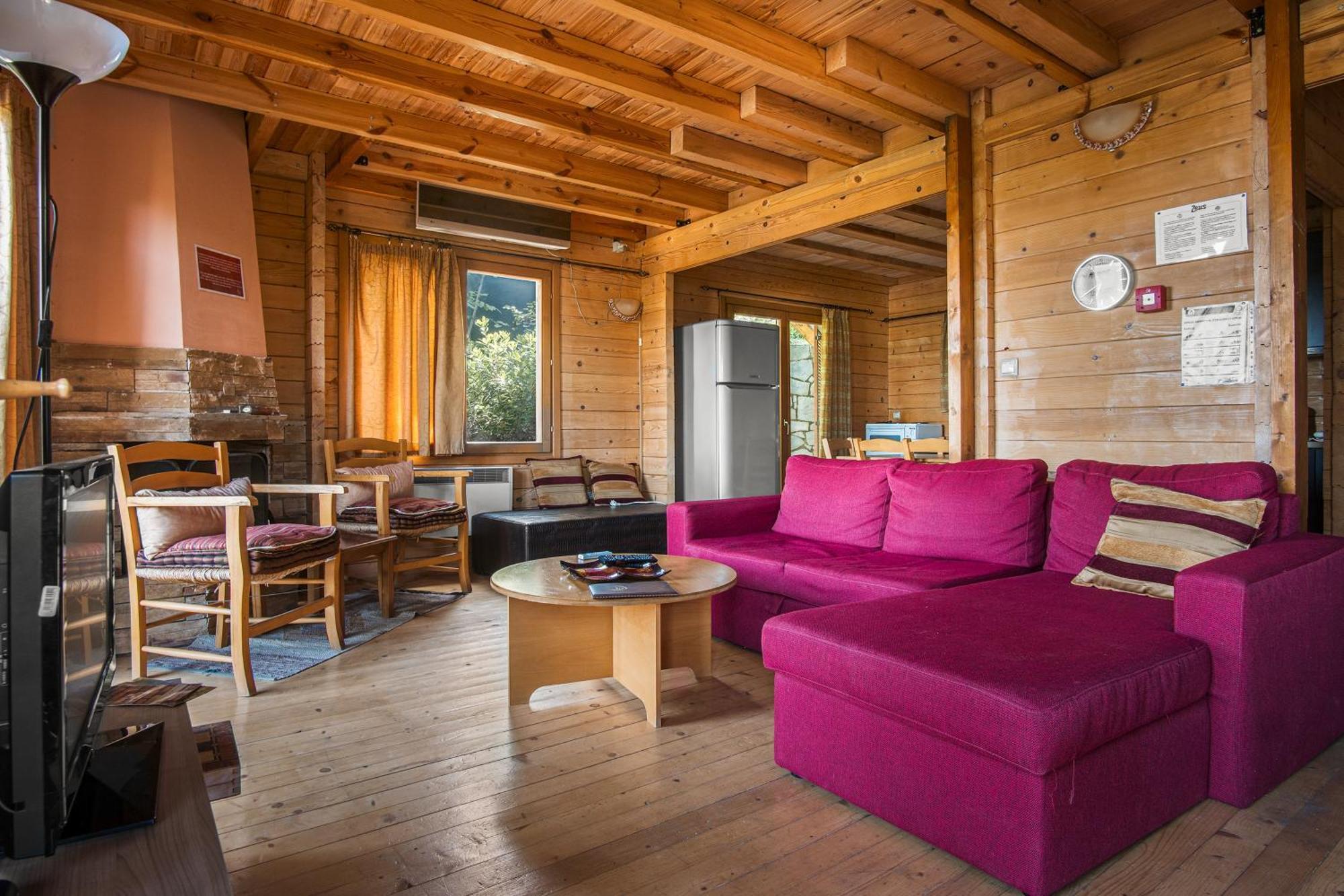 Zeus-Village Οικισμός Φινλανδικών Chalet Με Πισίνες & Γυμναστήριο Molos  المظهر الخارجي الصورة