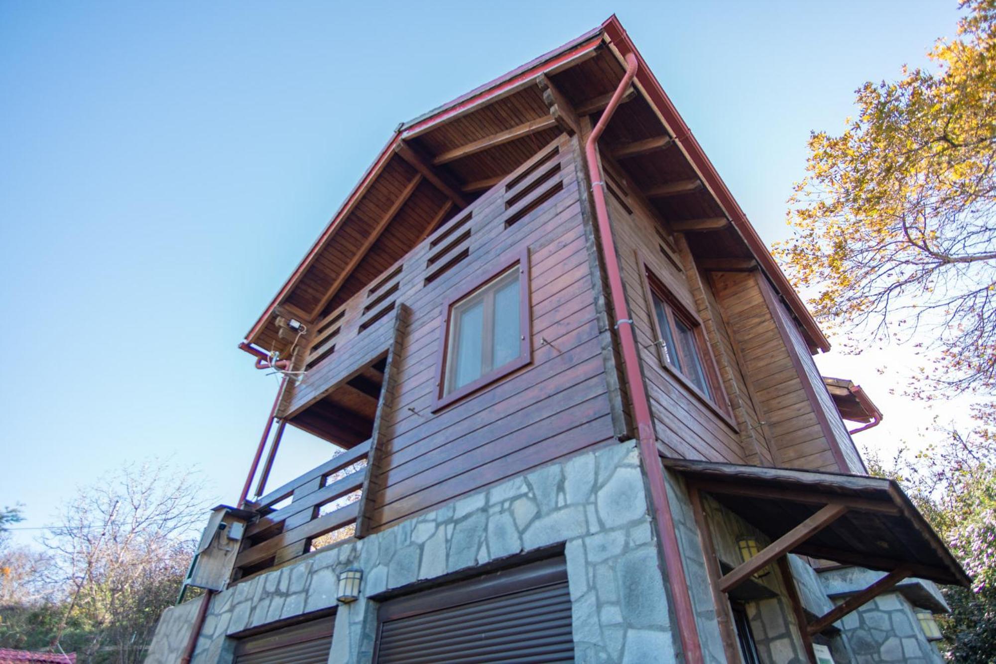 Zeus-Village Οικισμός Φινλανδικών Chalet Με Πισίνες & Γυμναστήριο Molos  المظهر الخارجي الصورة