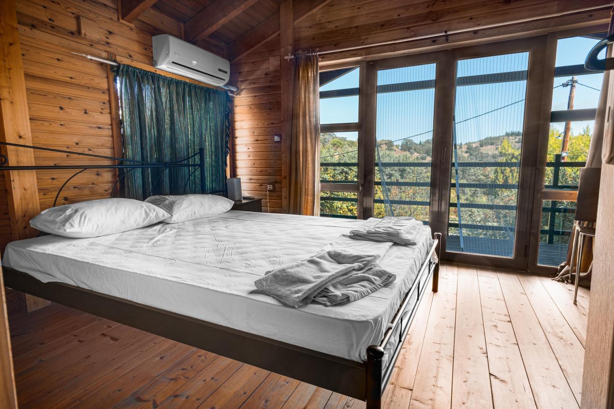 Zeus-Village Οικισμός Φινλανδικών Chalet Με Πισίνες & Γυμναστήριο Molos  المظهر الخارجي الصورة