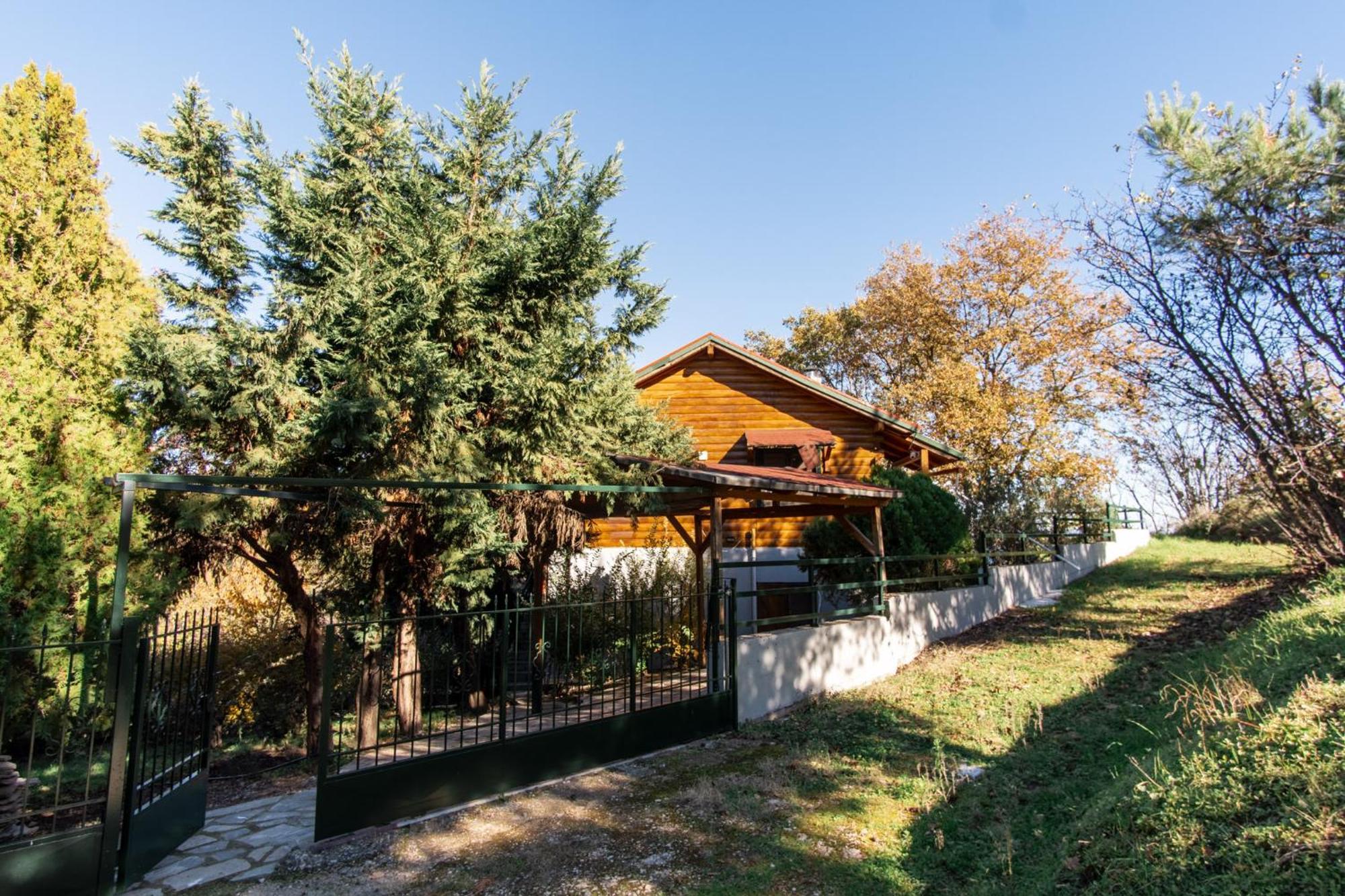 Zeus-Village Οικισμός Φινλανδικών Chalet Με Πισίνες & Γυμναστήριο Molos  المظهر الخارجي الصورة