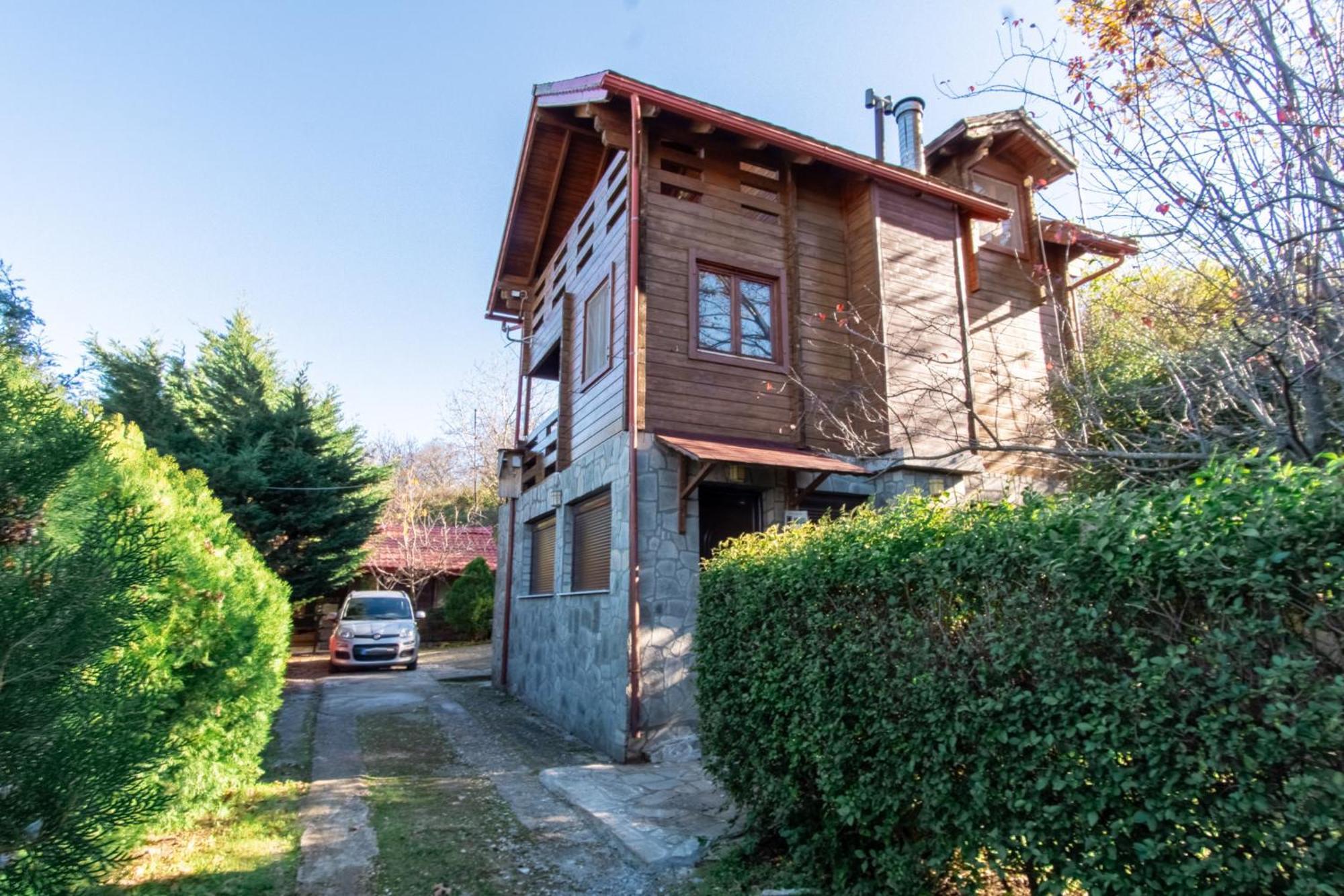 Zeus-Village Οικισμός Φινλανδικών Chalet Με Πισίνες & Γυμναστήριο Molos  المظهر الخارجي الصورة