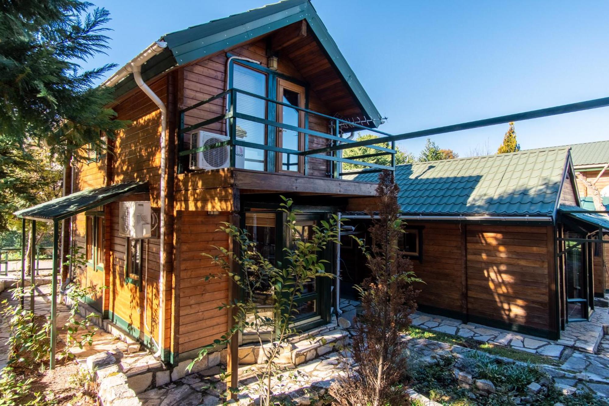 Zeus-Village Οικισμός Φινλανδικών Chalet Με Πισίνες & Γυμναστήριο Molos  المظهر الخارجي الصورة