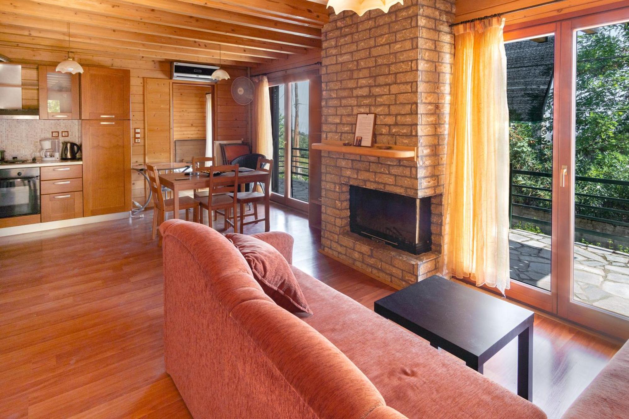 Zeus-Village Οικισμός Φινλανδικών Chalet Με Πισίνες & Γυμναστήριο Molos  المظهر الخارجي الصورة