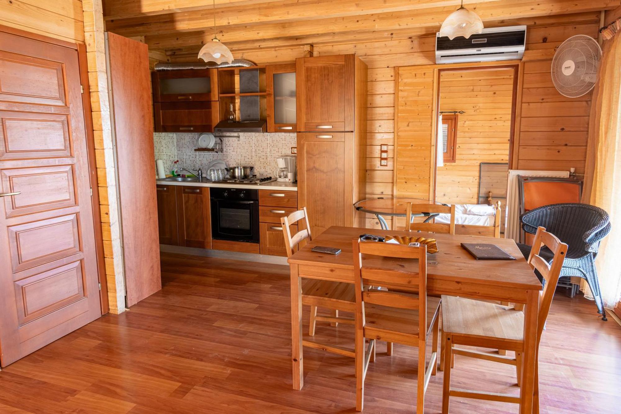 Zeus-Village Οικισμός Φινλανδικών Chalet Με Πισίνες & Γυμναστήριο Molos  المظهر الخارجي الصورة