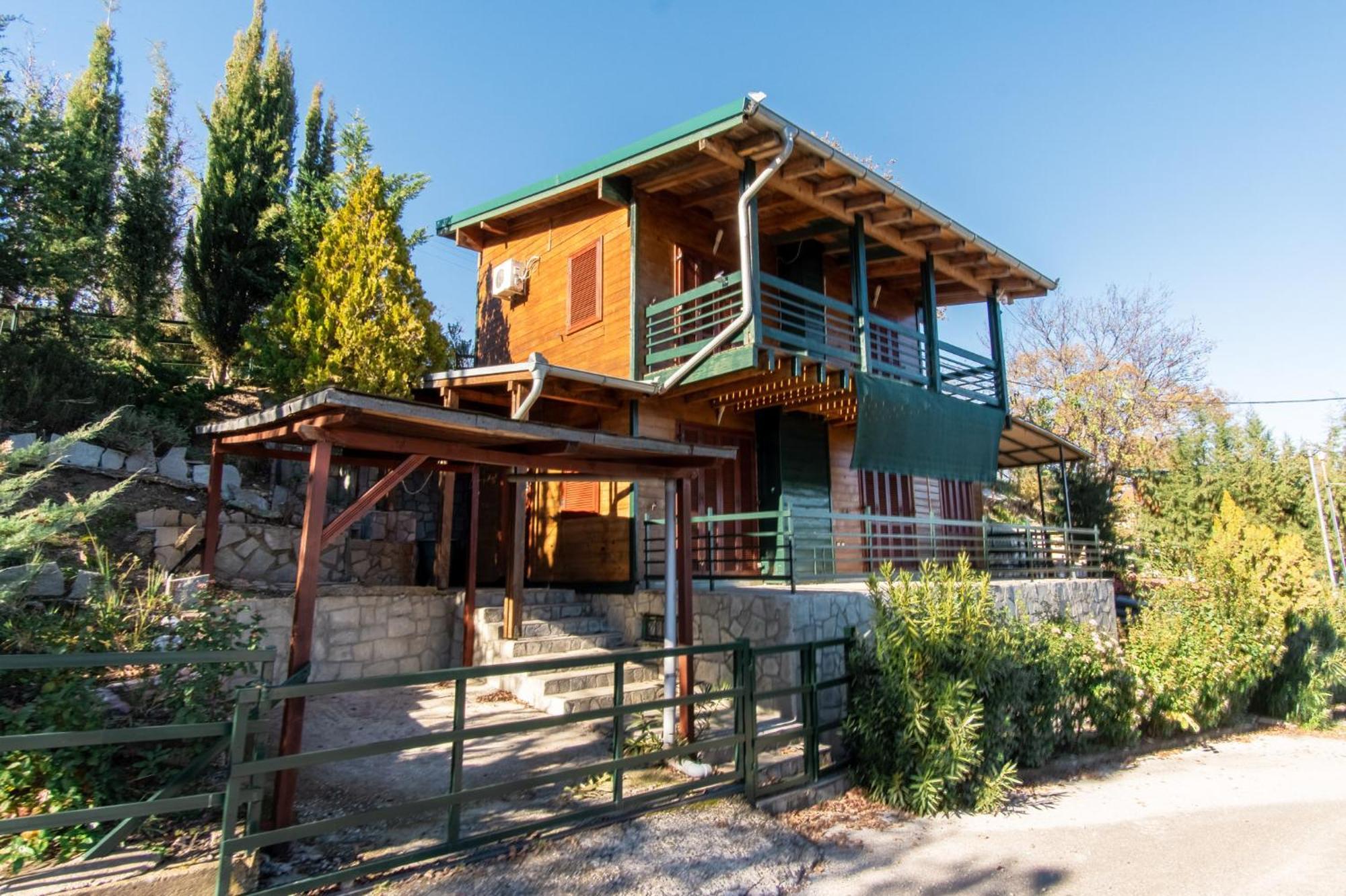 Zeus-Village Οικισμός Φινλανδικών Chalet Με Πισίνες & Γυμναστήριο Molos  المظهر الخارجي الصورة