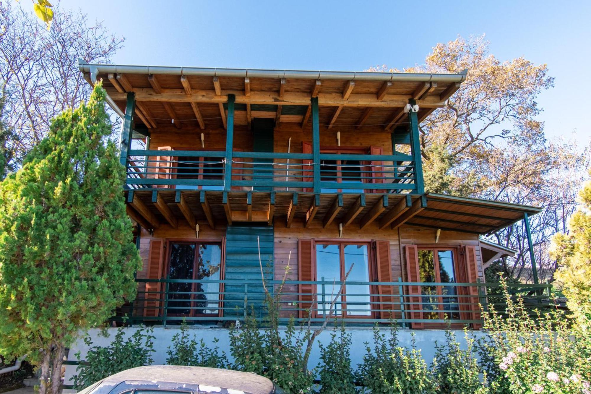 Zeus-Village Οικισμός Φινλανδικών Chalet Με Πισίνες & Γυμναστήριο Molos  المظهر الخارجي الصورة