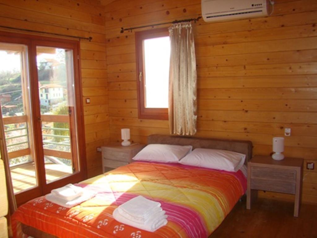 Zeus-Village Οικισμός Φινλανδικών Chalet Με Πισίνες & Γυμναστήριο Molos  المظهر الخارجي الصورة