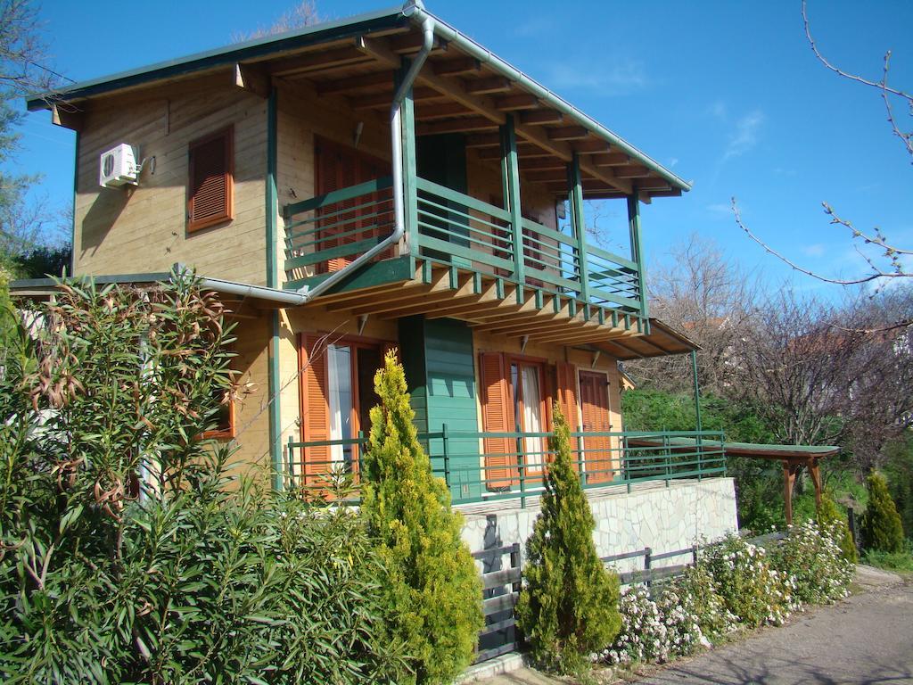Zeus-Village Οικισμός Φινλανδικών Chalet Με Πισίνες & Γυμναστήριο Molos  المظهر الخارجي الصورة